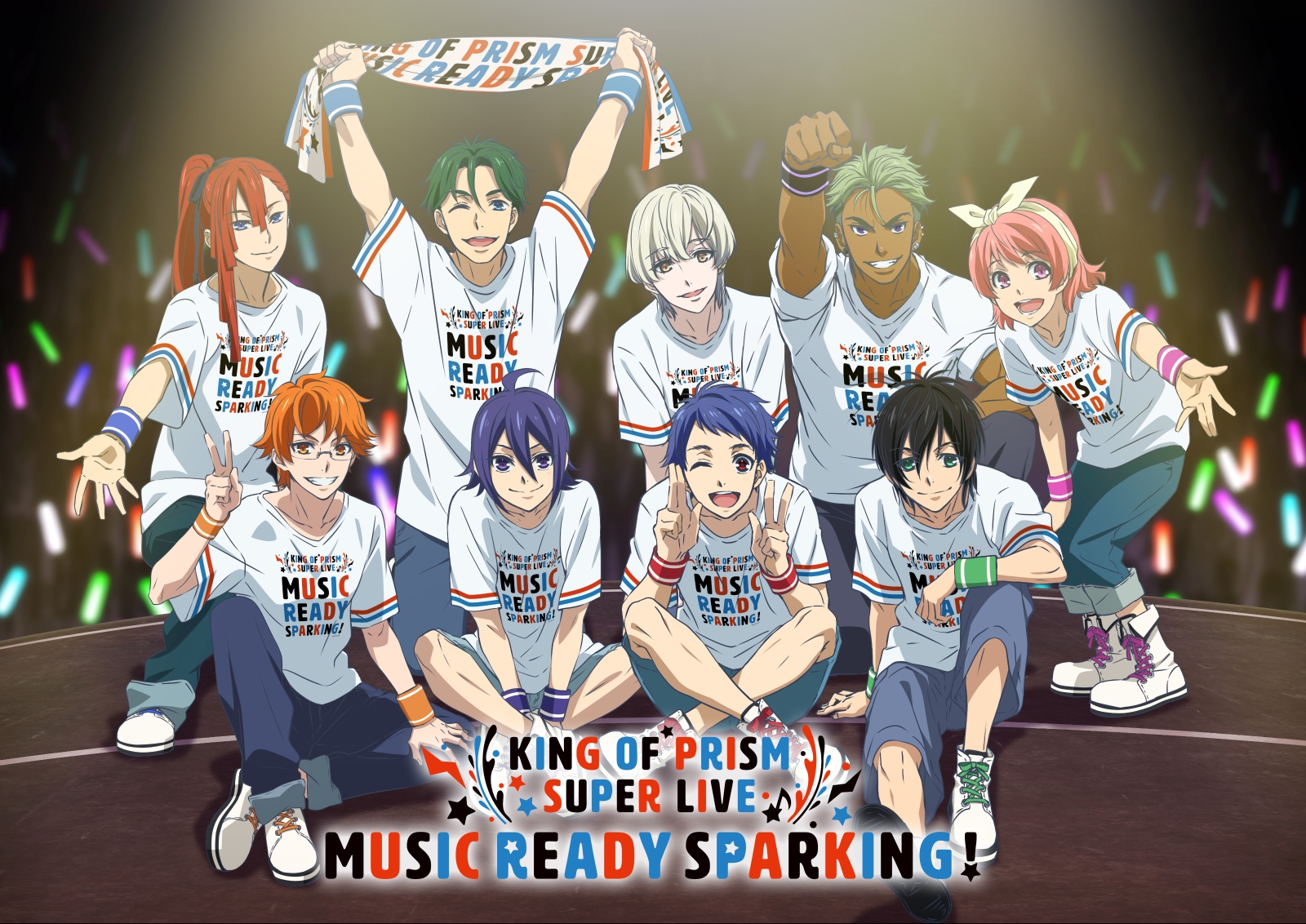 KING OF PRISM SUPER LIVE MUSIC READY SPARKING! DVD画像