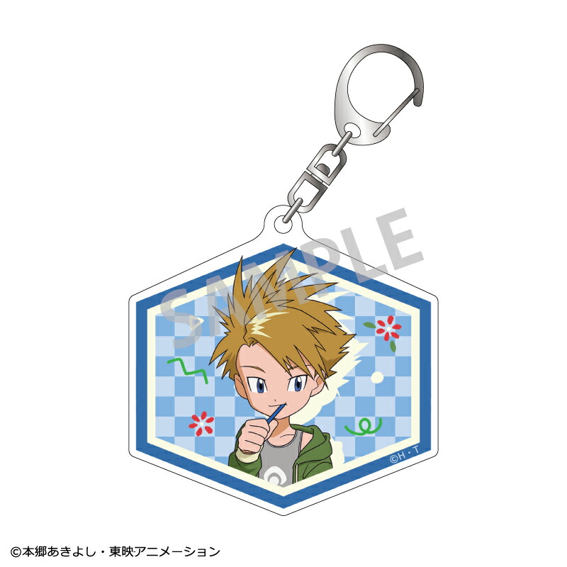 デジモンアドベンチャー トレーディングアクリルキーホルダーvol．2／寝起き画像