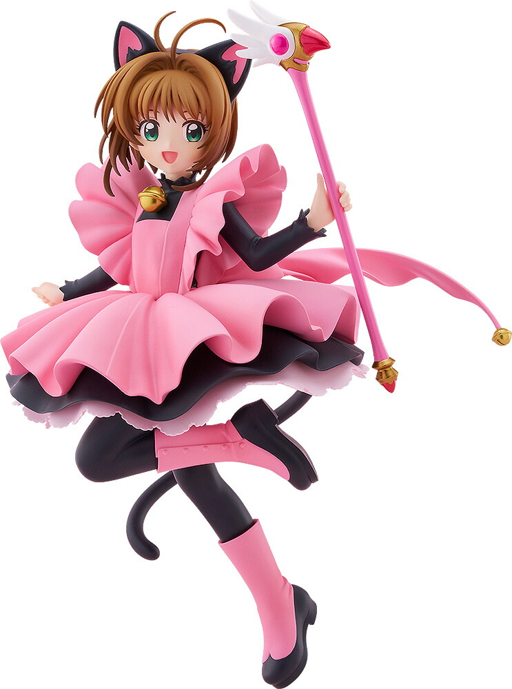 POP UP PARADE 『カードキャプターさくら クロウカード編』 木之本桜 黒猫風コスチュームVer. L size (塗装済み完成品フィギュア)画像