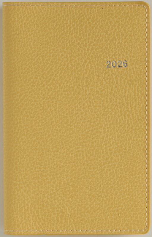2026年　手帳　4月始まり　No.857　T'beau （ティーズビュー） 5　　[カームイエロー]高橋書店　手帳判　　ウィークリー画像