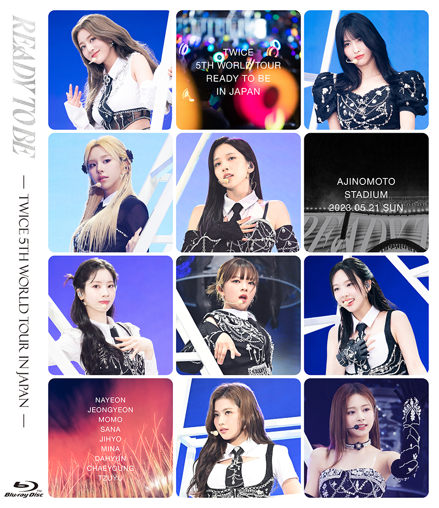 TWICE 5TH WORLD TOUR 'READY TO BE' in JAPAN（通常盤Blu-ray）【Blu-ray】