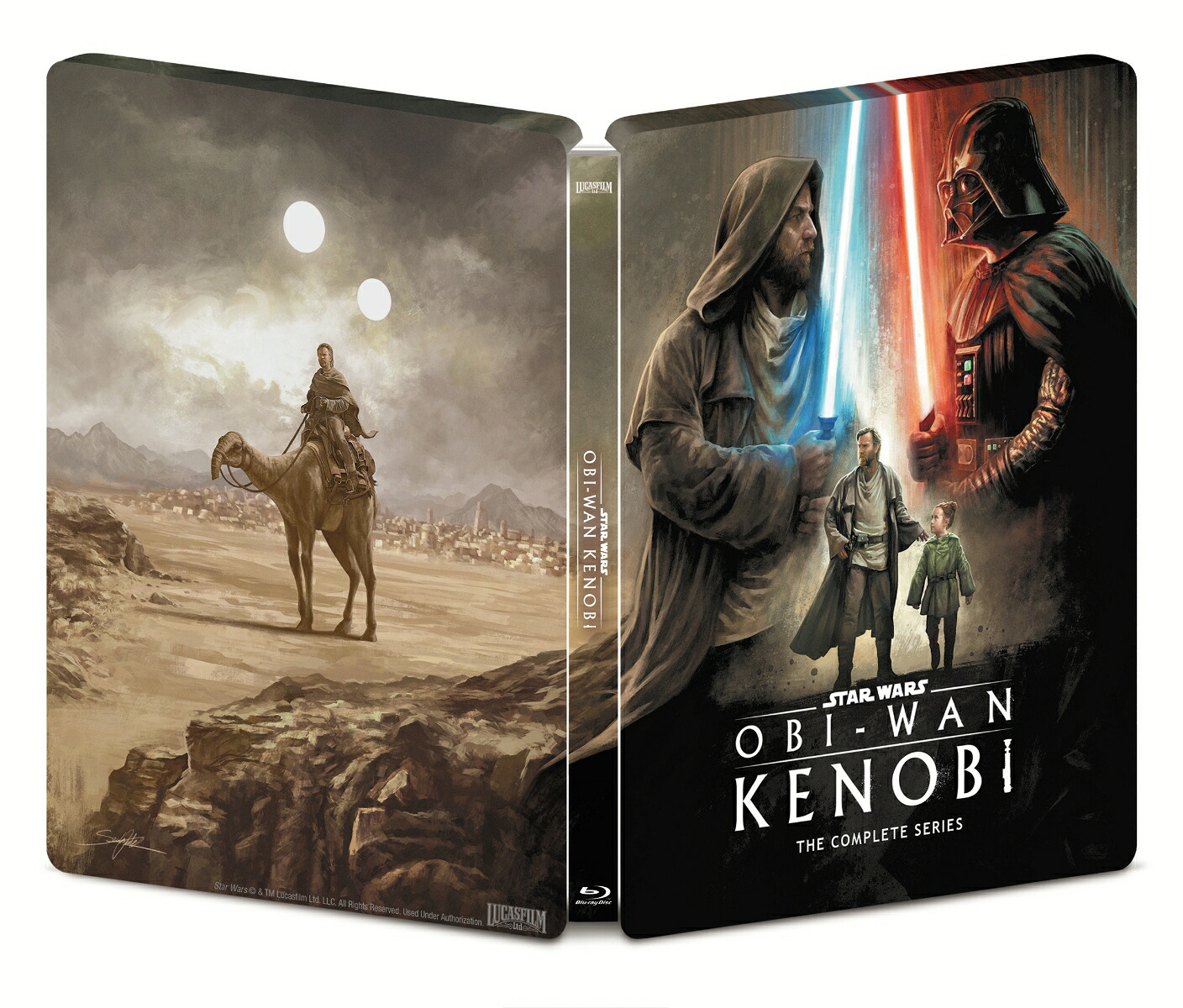 【楽天ブックス限定グッズ】オビ＝ワン・ケノービBlu-rayコレクターズ・エディションスチールブック(数量限定)【Blu-ray】(オリジナル・キャラファイングラフ(A5サイズ))