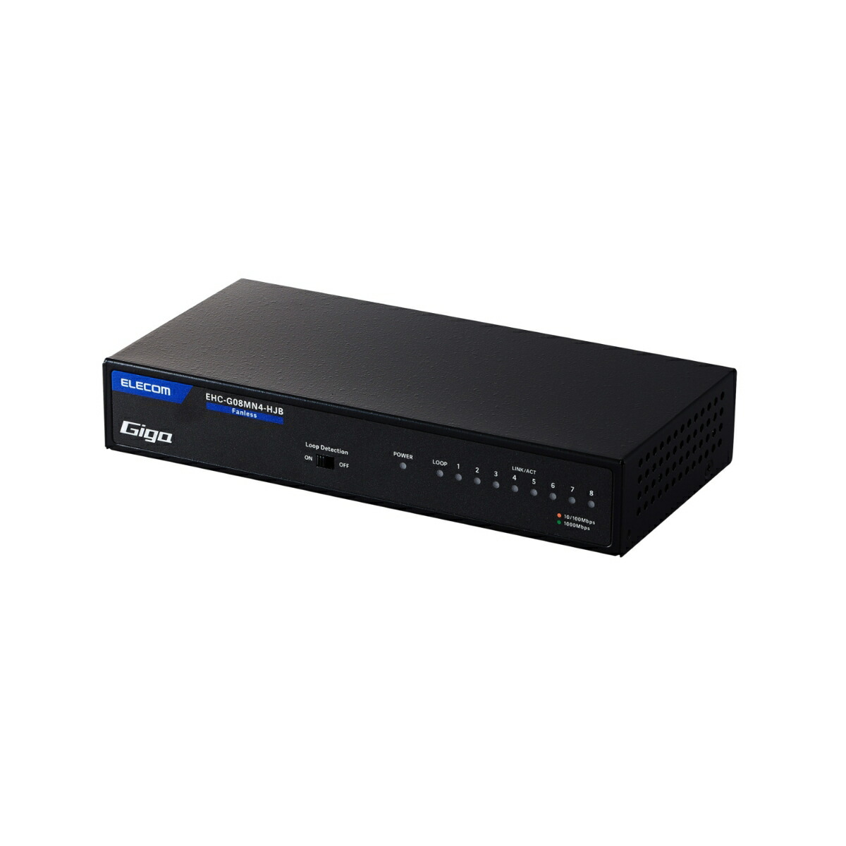 ブックス: Giga対応スイッチングHub/8ポート/金属筐体/磁石付き/電源内蔵モデル/ブラック - エレコム - 4549550318587 : PCソフト・周辺機器 7,809円