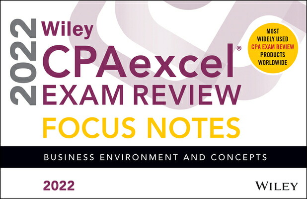 楽天ブックス: Wiley Cpaexcel Exam Review 2022 Focus Notes