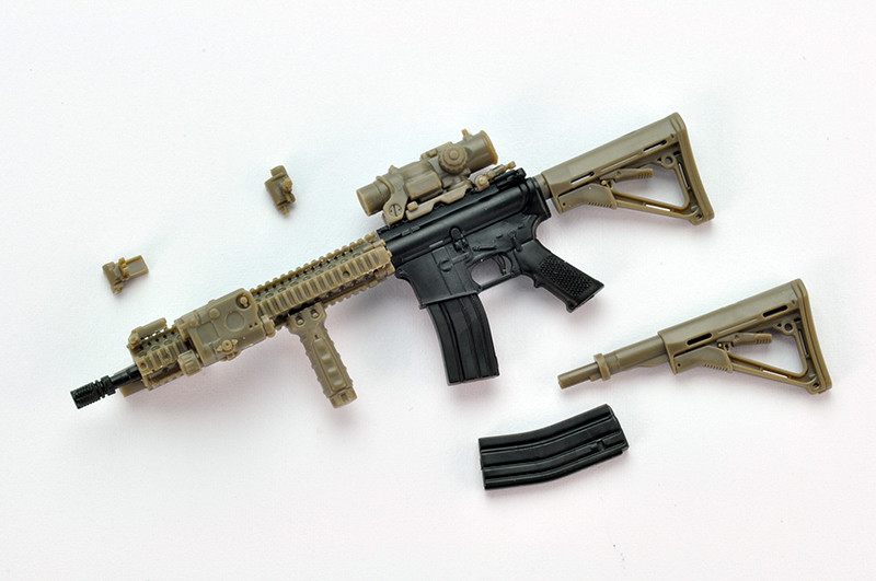 リトルアーモリー [LA037]M4A1SOPMOD BLOCK2タイプ 1/12スケール (プラモデル)画像