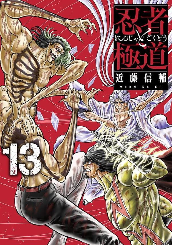 忍者と極道(13) 表紙
