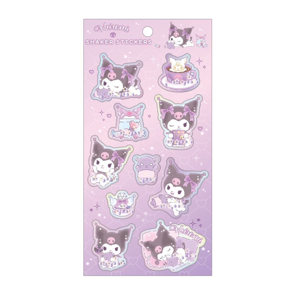 サンリオシェイカーステッカーズ　ときめきワールド／クロミ画像