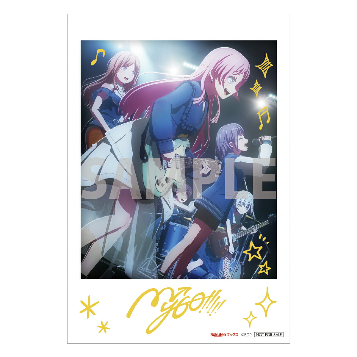 【楽天ブックス限定先着特典+特典】TVアニメ「BanGDream!It'sMyGO!!!!!」下巻【Blu-ray】(箔押しチェキ風イラストカード(下巻ver.)+「メモリアルステッカー」(全20種）の中からランダムで5枚)[MyGO！！！！！]