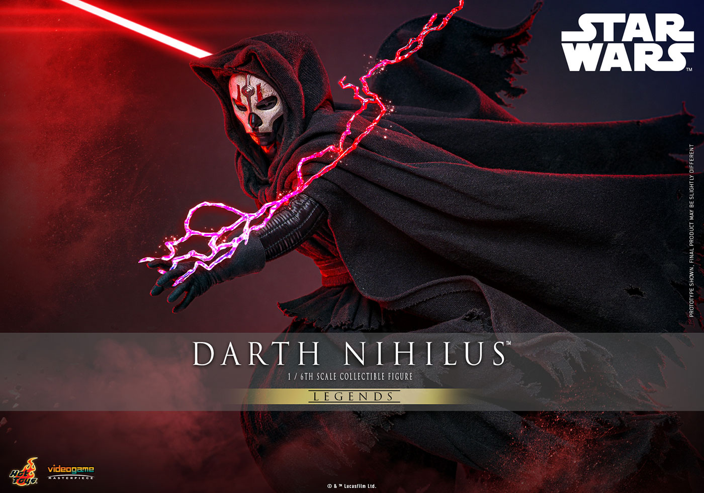 【ビデオゲーム・マスターピース】 『スター・ウォーズ』 1/6スケールフィギュア ダース・ナイアリス (可動式フィギュア)画像