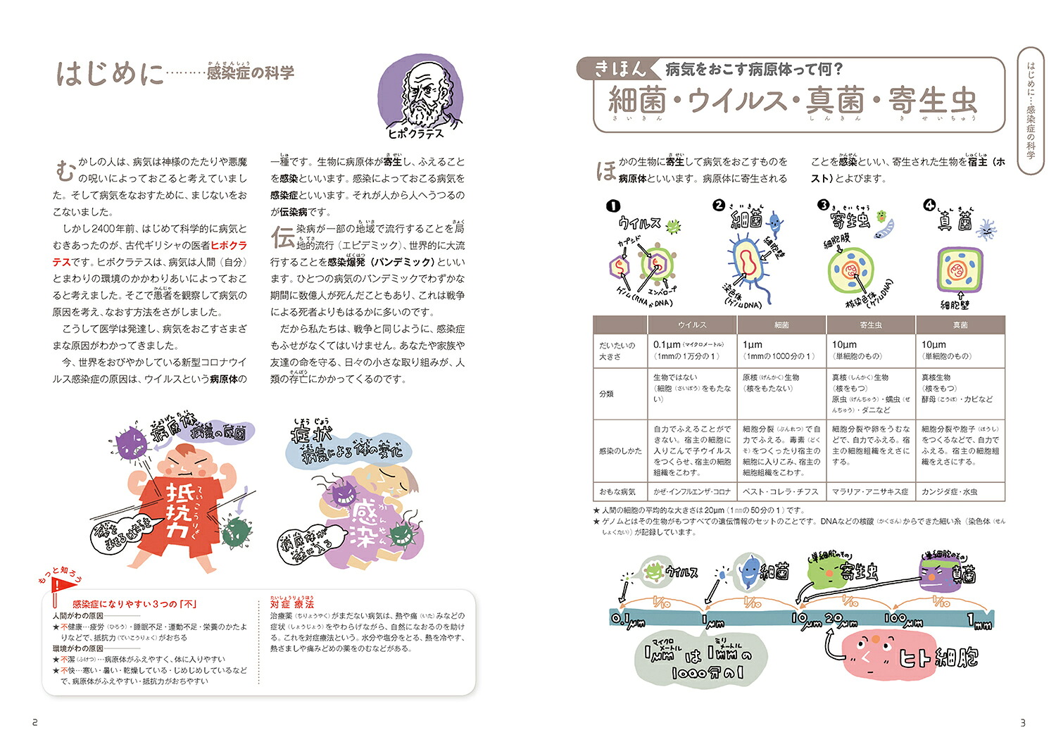 子どものための感染症予防BOOK[夏緑]