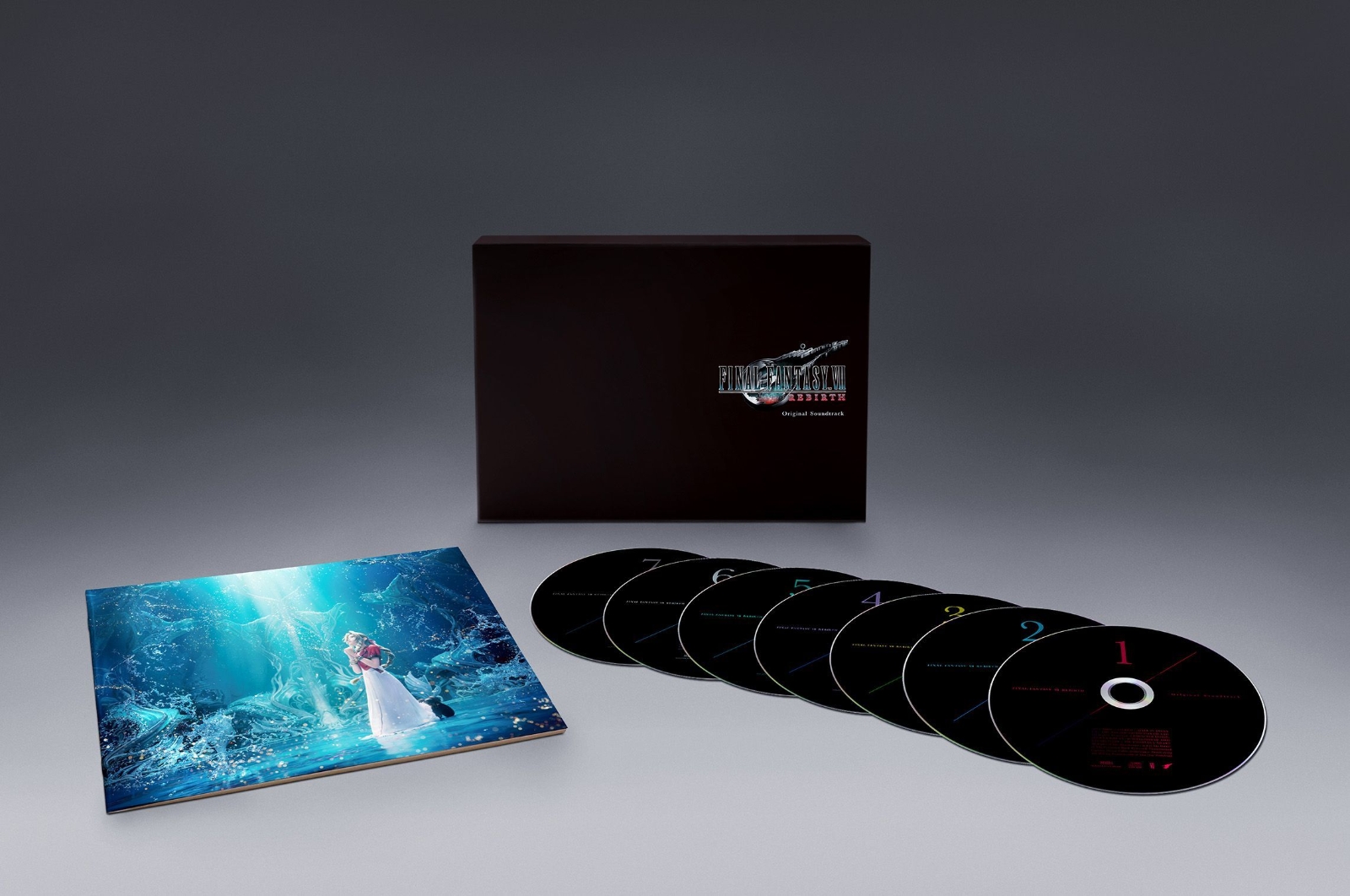 【楽天ブックス限定配送BOX】【楽天ブックス限定先着特典】FINAL FANTASY VII REBIRTH Original Soundtrack (通常盤 7CD)(ミニメモ帳(絵柄D))画像