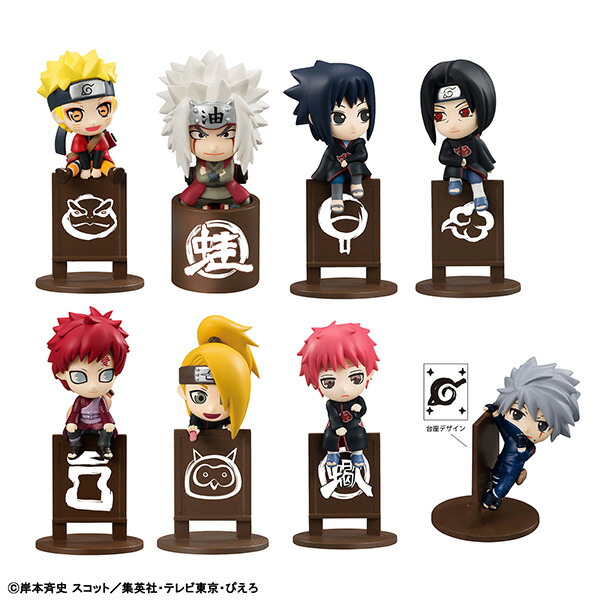 お茶友シリーズ 『NARUTO-ナルトー 疾風伝』 とりあえずお茶にしよってばよ！編【再販】 (BOX) (フィギュア)画像