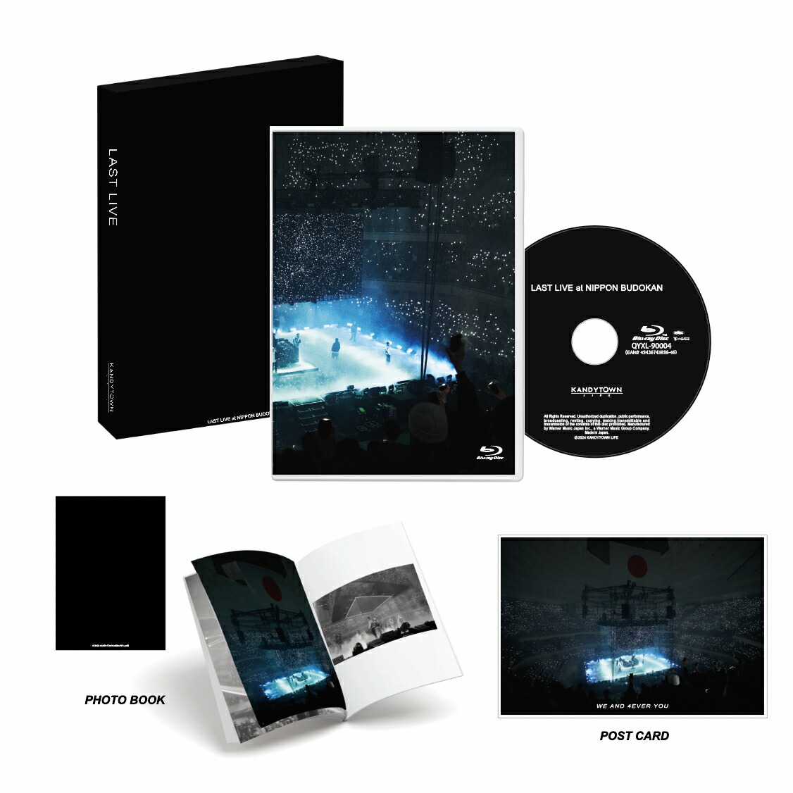 初回限定【先着特典】LAST LIVE at NIPPON BUDOKAN(完全生産限定盤)【Blu-ray】(ステッカー)