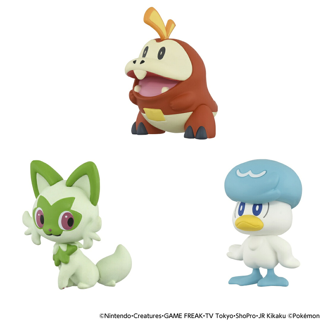 ポケモン30周年記念モンコレ旅立ちの3匹セットパルデア地方