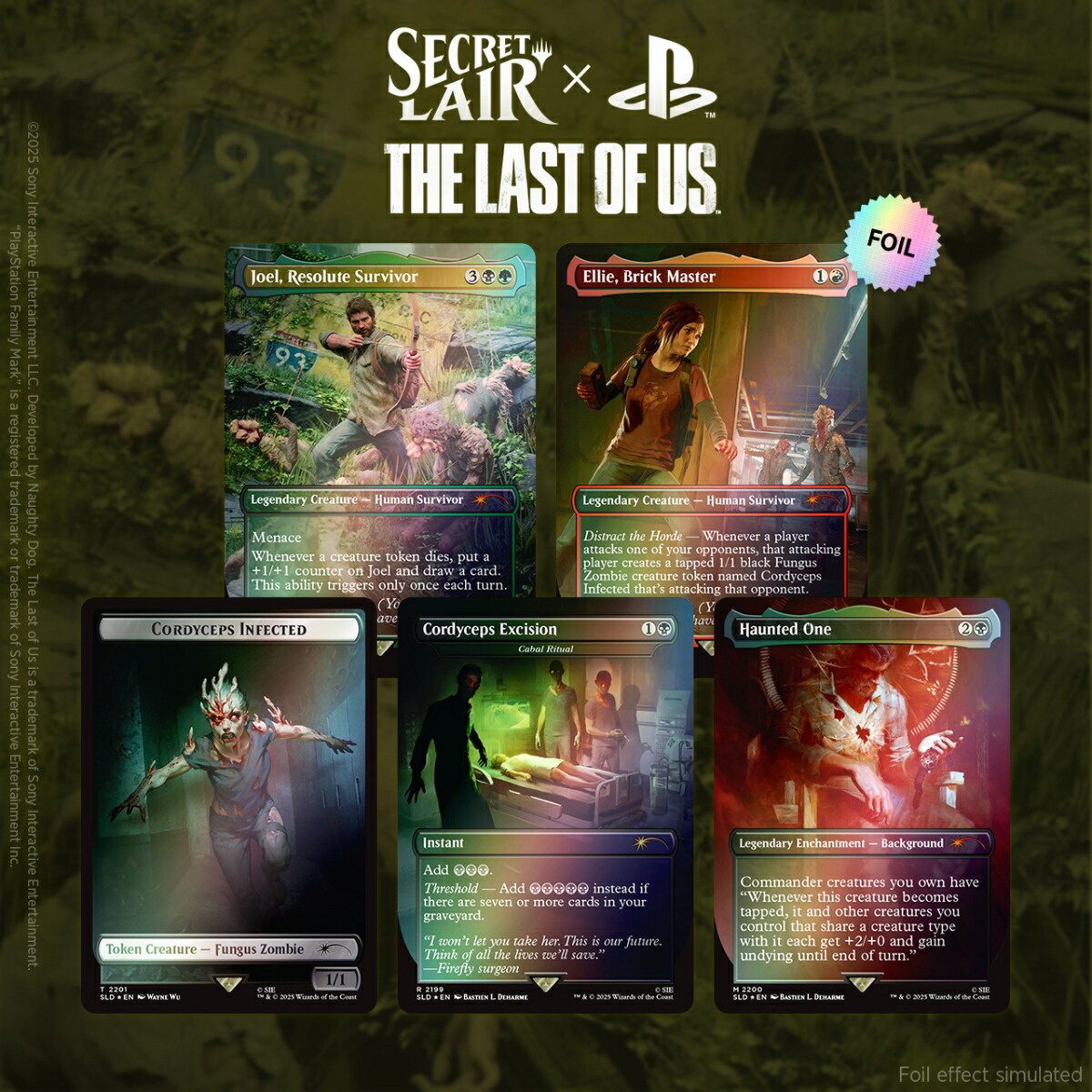 マジック：ザ・ギャザリング Secret Lair x PlayStation Superdrop Secret Lair x The Last of Us Part I Foil Edition【クレジットカード決済限定】画像