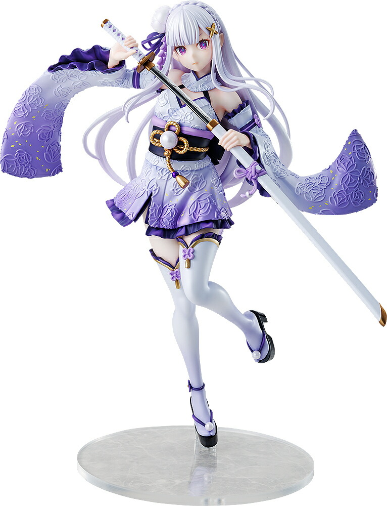 1/7 『Re:ゼロから始める異世界生活』 エミリア 戦装束ver. (塗装済み完成品フィギュア)画像