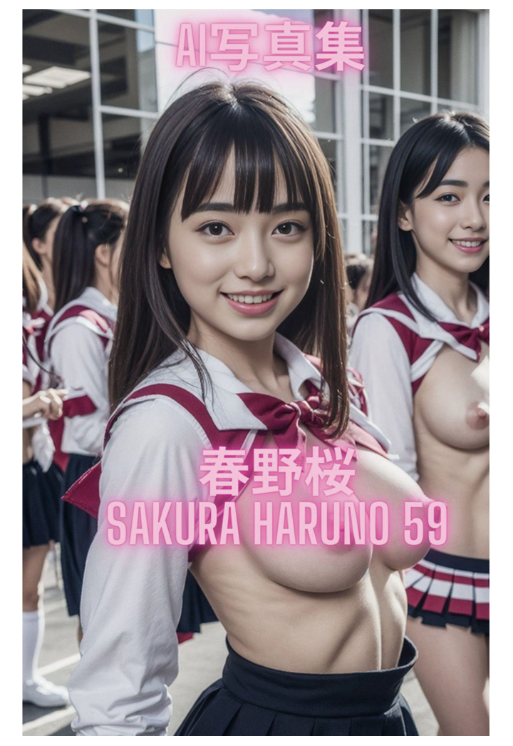 【POD】AI写真集 春野桜 Sakura Haruno 59画像