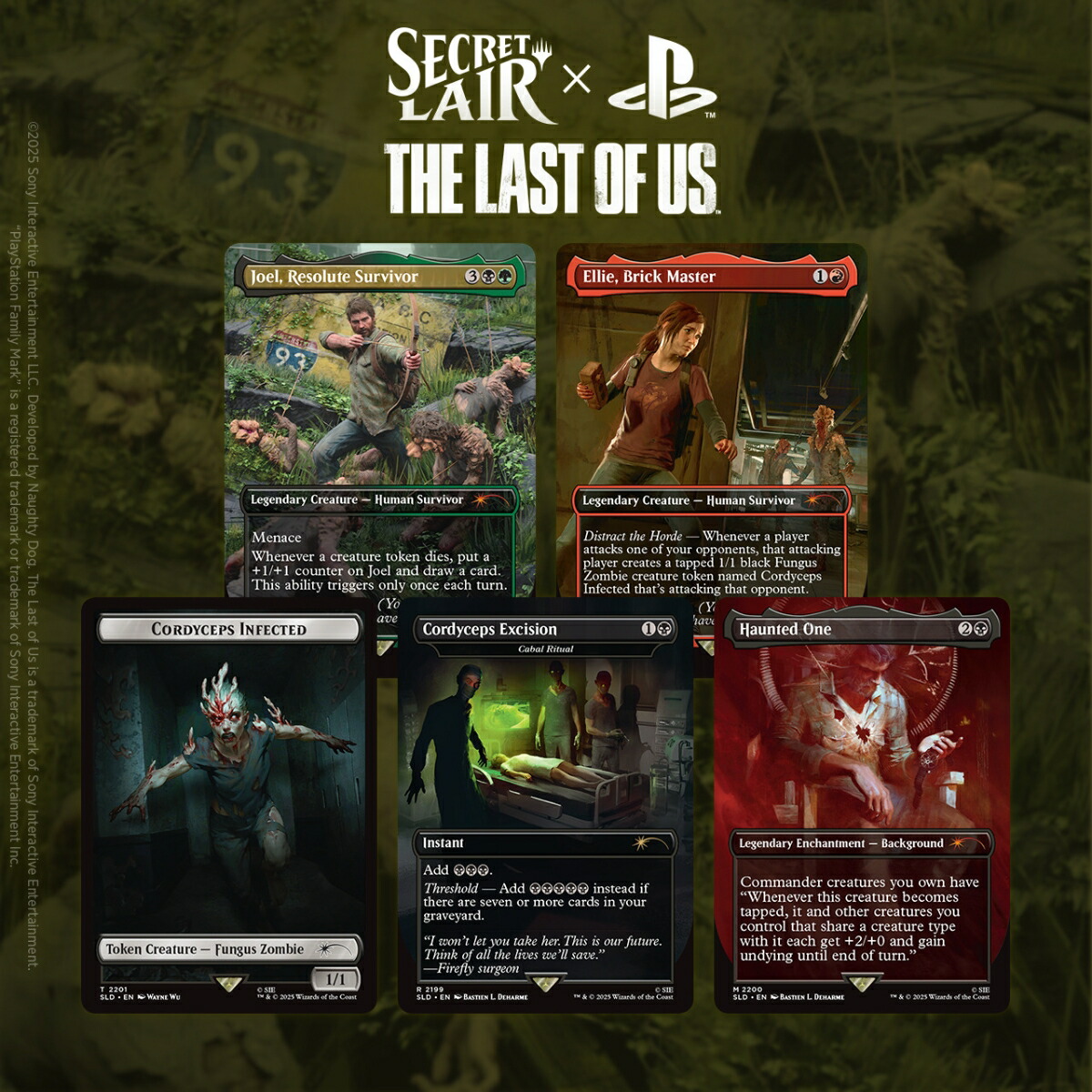 マジック：ザ・ギャザリング Secret Lair x PlayStation Superdrop Secret Lair x The Last of Us Part I【クレジットカード決済限定】画像