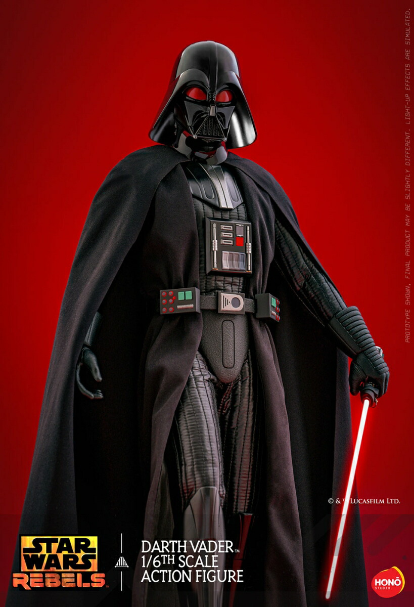 【炎スタジオ】 『スター・ウォーズ 反乱者たち』 1/6スケールフィギュア ダース・ベイダー 【1387】 (可動式フィギュア)画像
