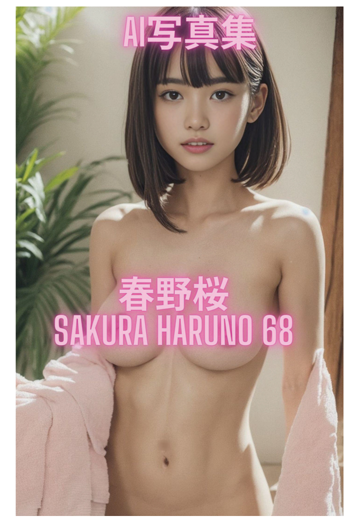 【POD】AI写真集 春野桜 Sakura Haruno 68画像