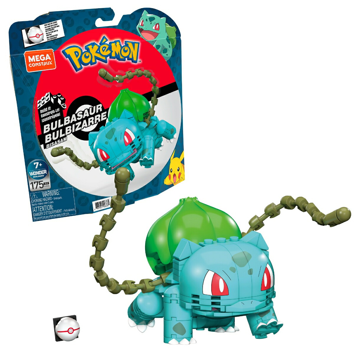楽天ブックス メガコンストラックス Mega Construx ポケモン ビッグシリーズ フシギダネ 175ピース Gvk 玩具 ゲーム