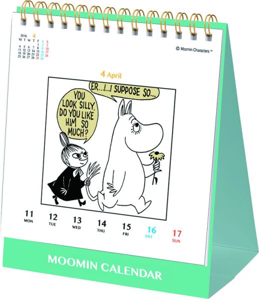 楽天ブックス ムーミン卓上週めくりカレンダー ムーミン Bm109 カレンダー 本