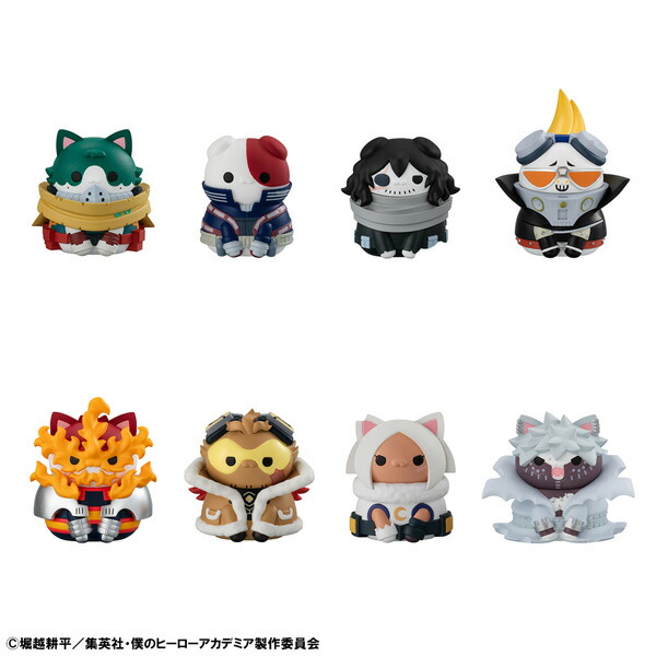 MEGA CAT PROJECT 『僕のヒーローアカデミア』 ヒロアカニャンコ NO.01 (BOX) (塗装済み完成品フィギュア)画像