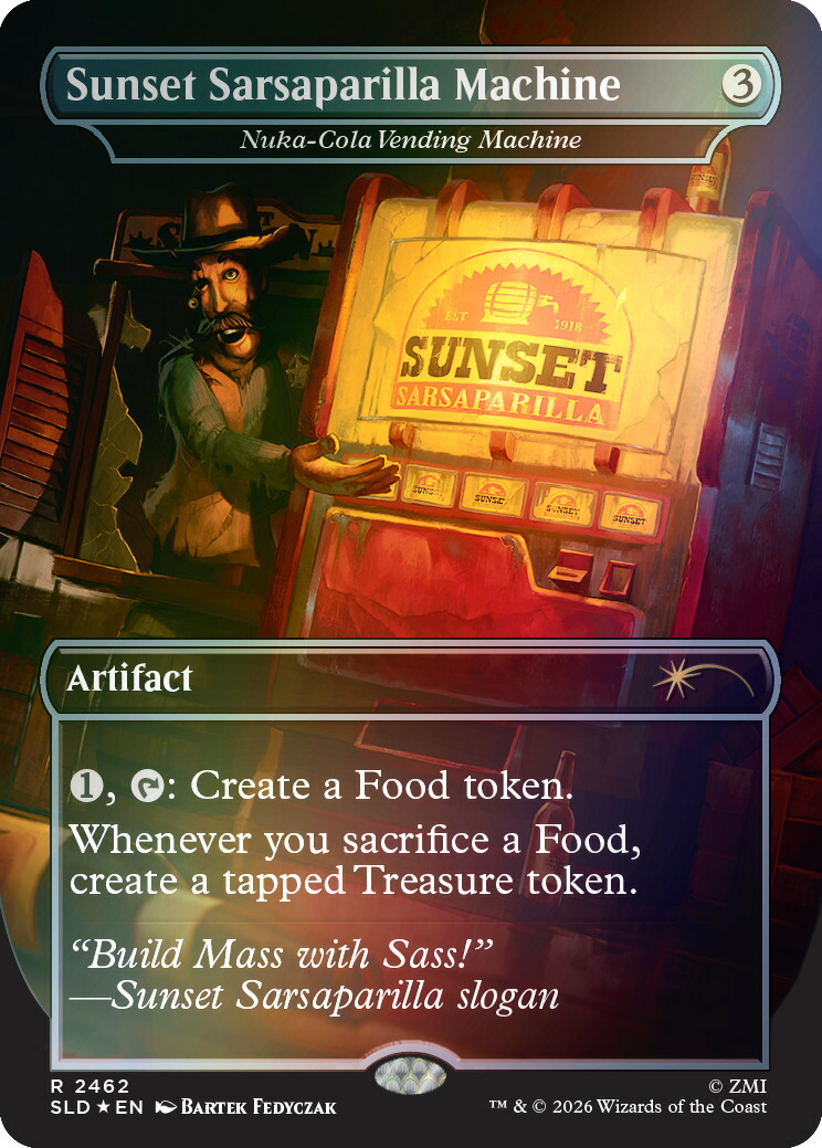 マジック：ザ・ギャザリングSecretLairRadSuperdropSecretLairxFallout（R）:WelcometoNewVegasFoilEdition【クレジットカード決済限定】