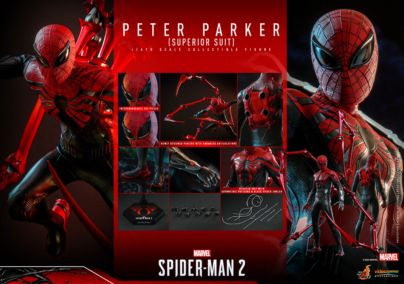 �ڥӥǥ������ࡦ�ޥ������ԡ����ۡ�Marvel'sSpider-Man2��1/6��������ե����奢�ԡ��������ѡ����������ѥ������ޥ�(�����ڥꥢ��������)