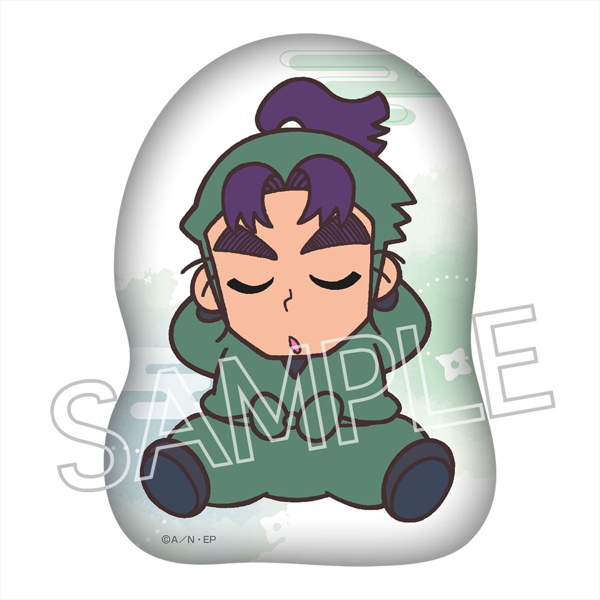忍たま乱太郎 ダイカットクッション 潮江文次郎画像