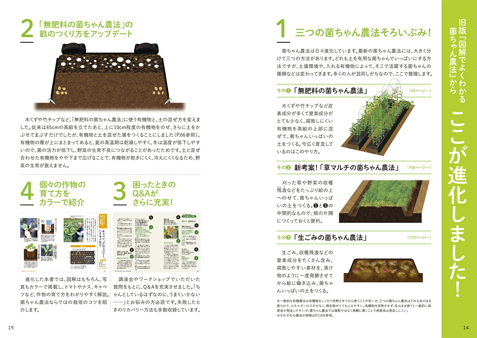 進化版図解でよくわかる菌ちゃん農法微生物の力だけで奇跡の野菜づくり[吉田俊道]