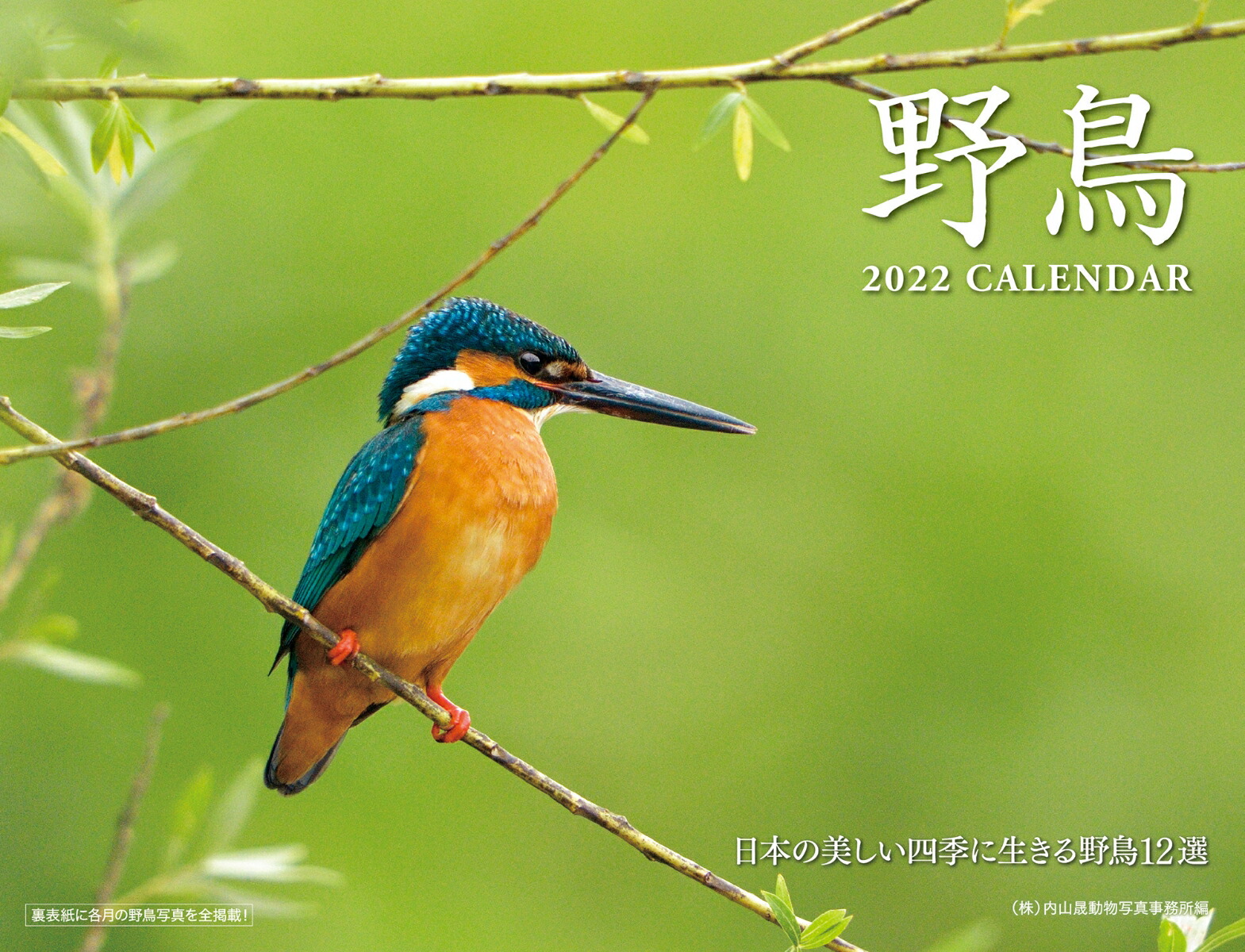 楽天ブックス 22 野鳥カレンダー 内山晟動物写真事務所 本