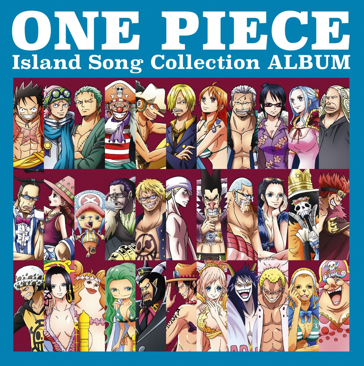 ONE PIECE Island Song Collection ALBUM画像