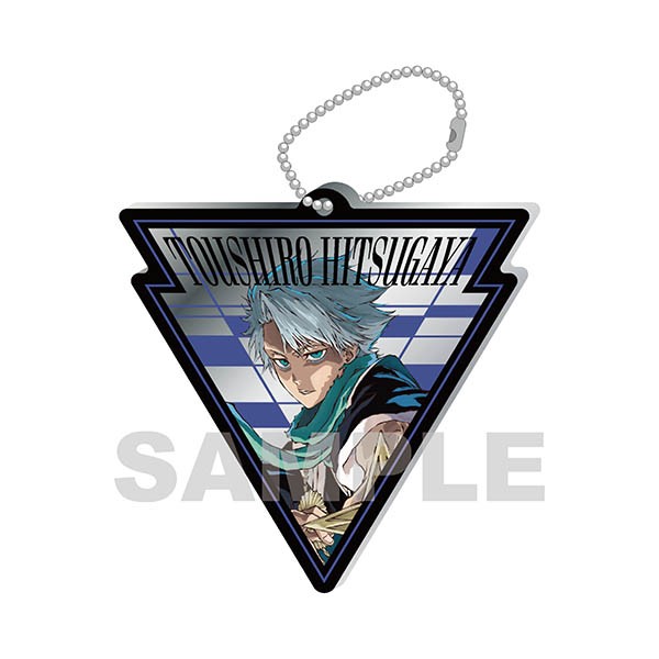 BLEACH 千年血戦篇 ミラーアクリルキーホルダー 8.日番谷冬獅郎画像