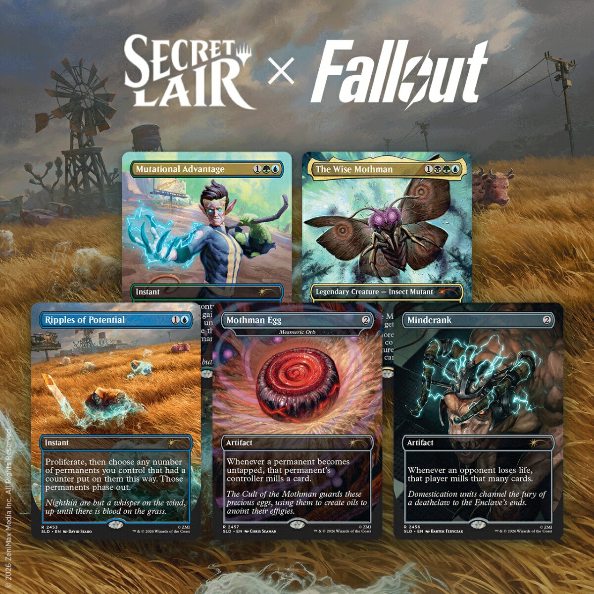 マジック：ザ・ギャザリング Secret Lair Rad Superdrop Secret Lair x Fallout（R）: Rad【クレジットカード決済限定】画像