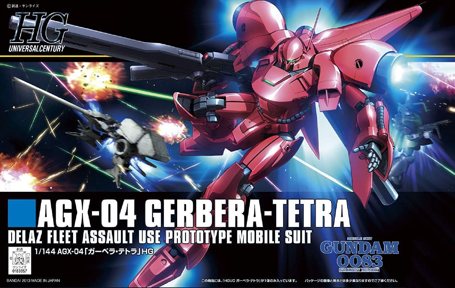HGUC1/144『機動戦士ガンダム0083』AGX-04ガーベラ・テトラ(プラモデル)