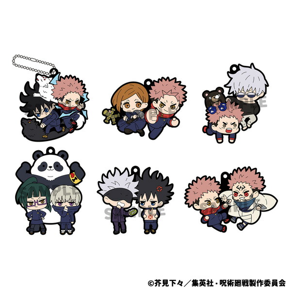 ラバーマスコット バディコレ 呪術廻戦【再販】 (BOX) (ラバーマスコット)画像