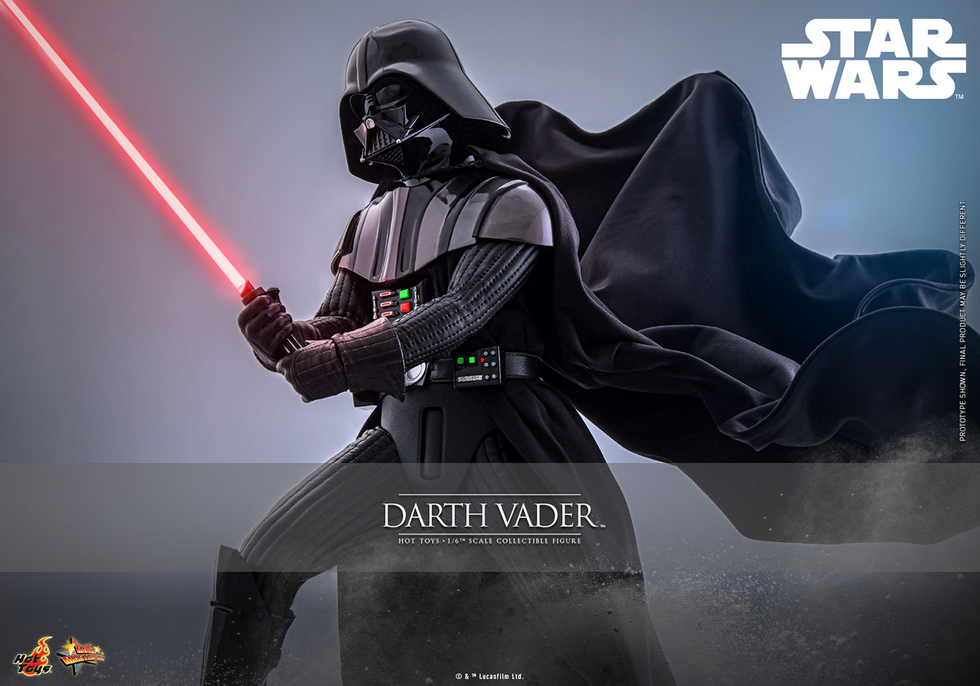 【ムービー・マスターピース】 『スター・ウォーズ エピソード3／シスの復讐』 1/6スケールフィギュア ダース・ベイダー 【1389】 (可動式フィギュア)画像