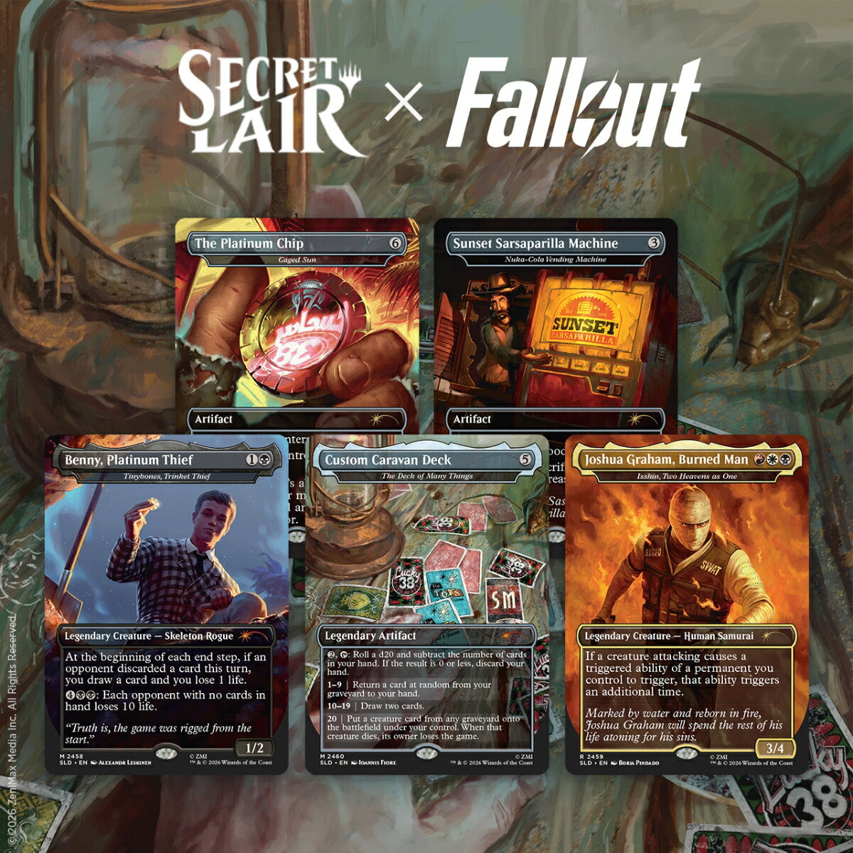 マジック：ザ・ギャザリングSecretLairRadSuperdropSecretLairxFallout（R）:WelcometoNewVegas【クレジットカード決済限定】