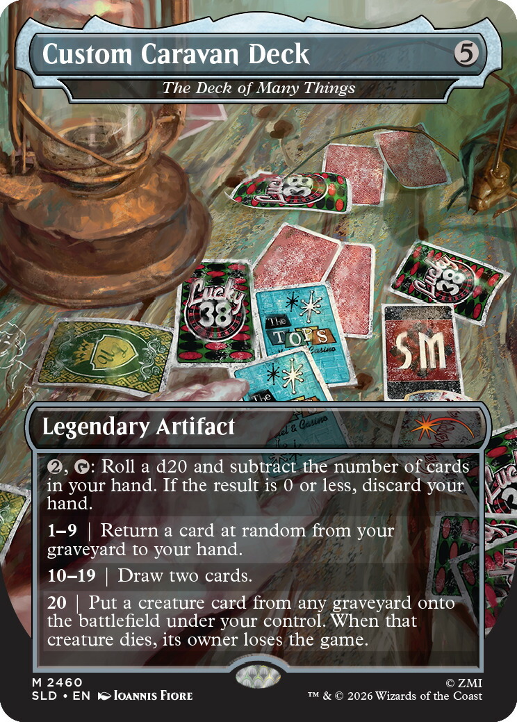マジック：ザ・ギャザリングSecretLairRadSuperdropSecretLairxFallout（R）:WelcometoNewVegas【クレジットカード決済限定】