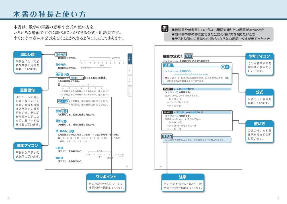 楽天ブックス 中学数学公式 用語集 旺文社 本