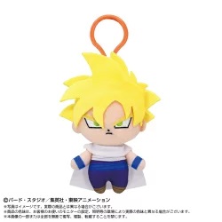 ドラゴンボール　プラフックつきChibiぬいマスコット 超サイヤ人孫悟飯画像