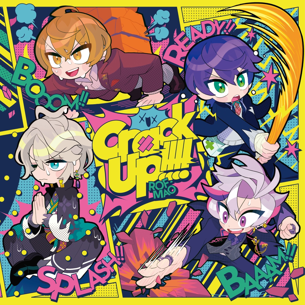 楽天ブックス: Crack Up!!!! (ろふまお塾盤 CD＋Blu-ray) - ROF-MAO 