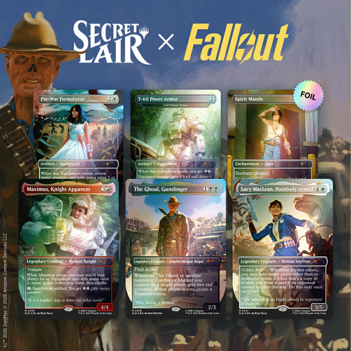 マジック：ザ・ギャザリング Secret Lair Rad Superdrop Secret Lair x Fallout（R）: Beyond Vault 33 Foil Edition【クレジットカード決済限定】画像