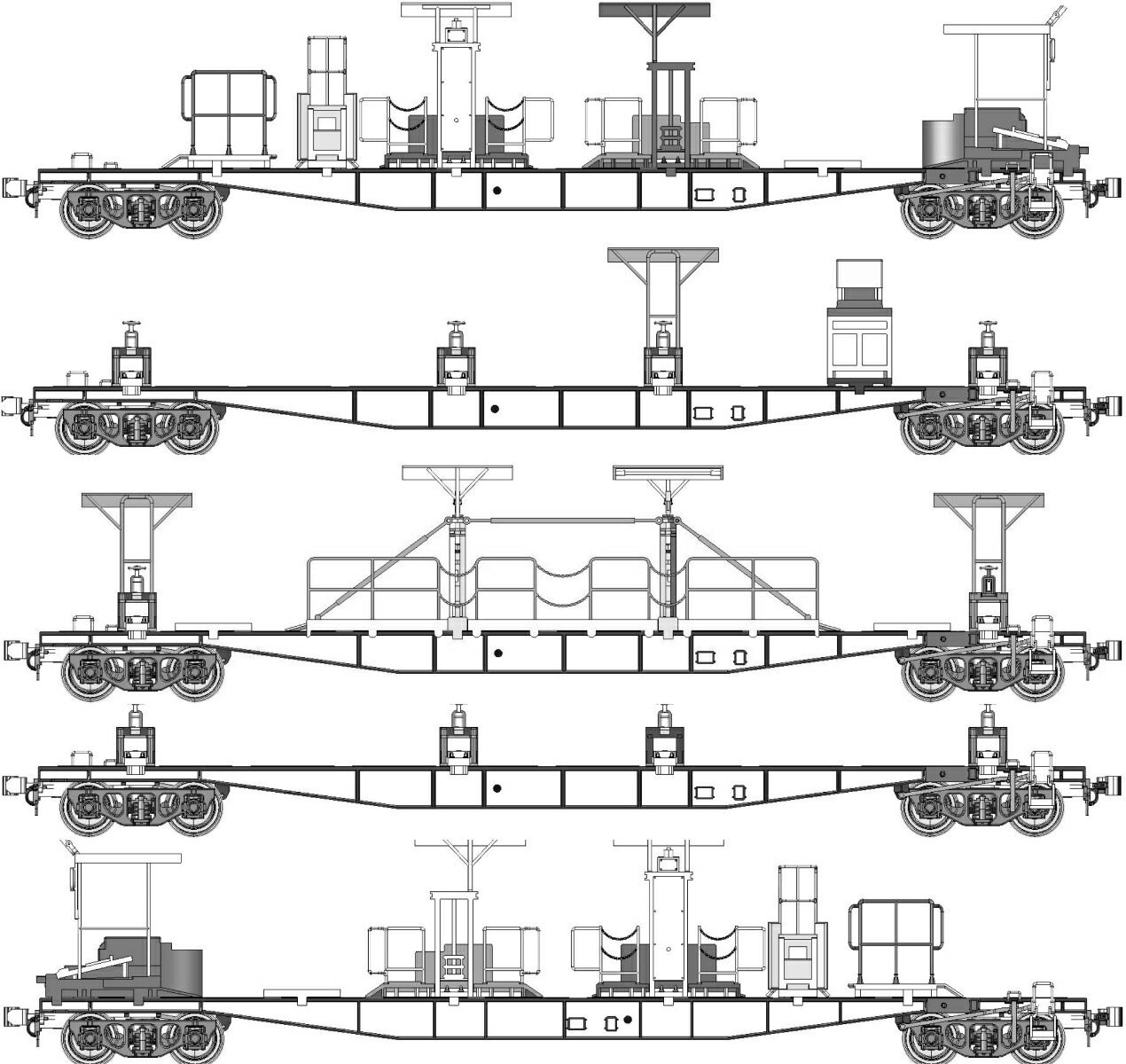 ブックス: チキ5500ロングレール積載具付基本5両セット・チキ塗装：赤3号 【TW-CK5500C】 (鉄道模型 HOゲージ) - 玩具 - 4571253038912 : ゲーム