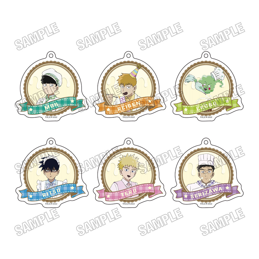 TVアニメ『モブサイコ100 3』 描き下ろしアクリルキーホルダーコレクション【霊幻バースデー2025ver．】画像