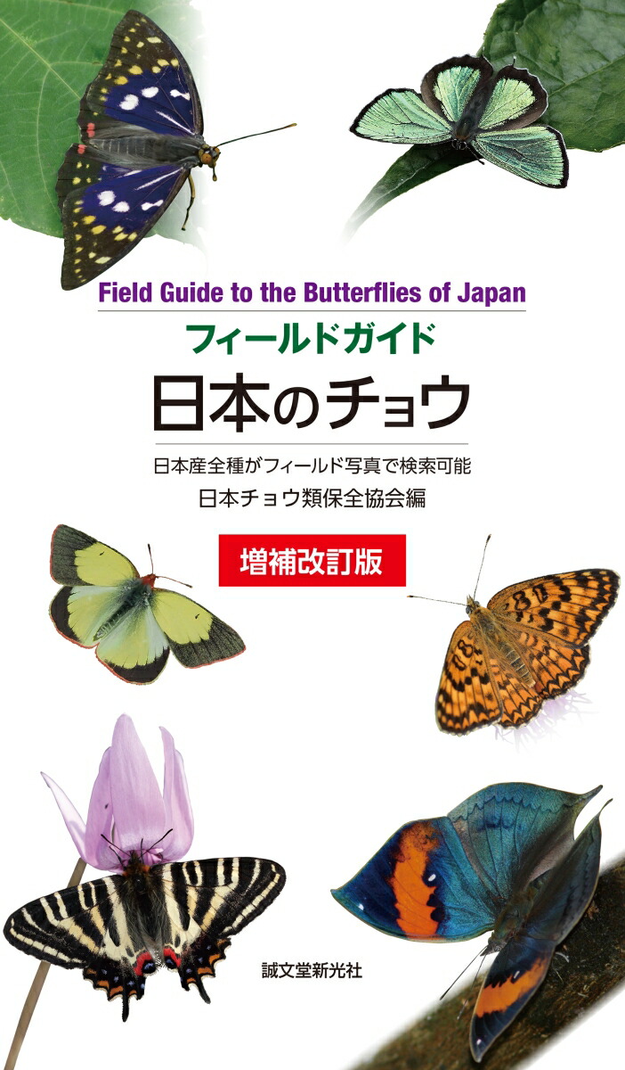 楽天ブックス 増補改訂版 日本のチョウ 日本産全種がフィールド写真で検索可能 日本チョウ類保全協会 本