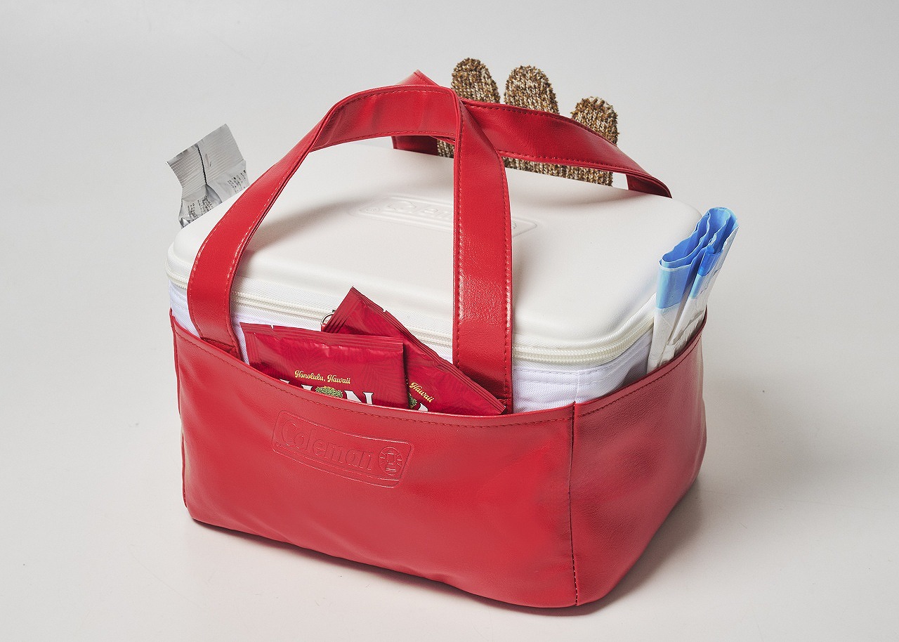 ColemanBRANDBOOK#08保冷バッグRED
