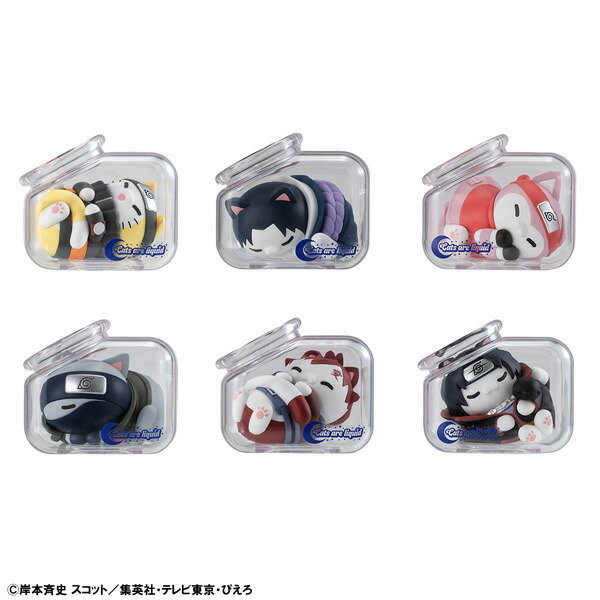 MEGA CAT PROJECT 『NARUTO -ナルトー 疾風伝』 おやすみニャルト！ (BOX) (塗装済みマスコット)画像
