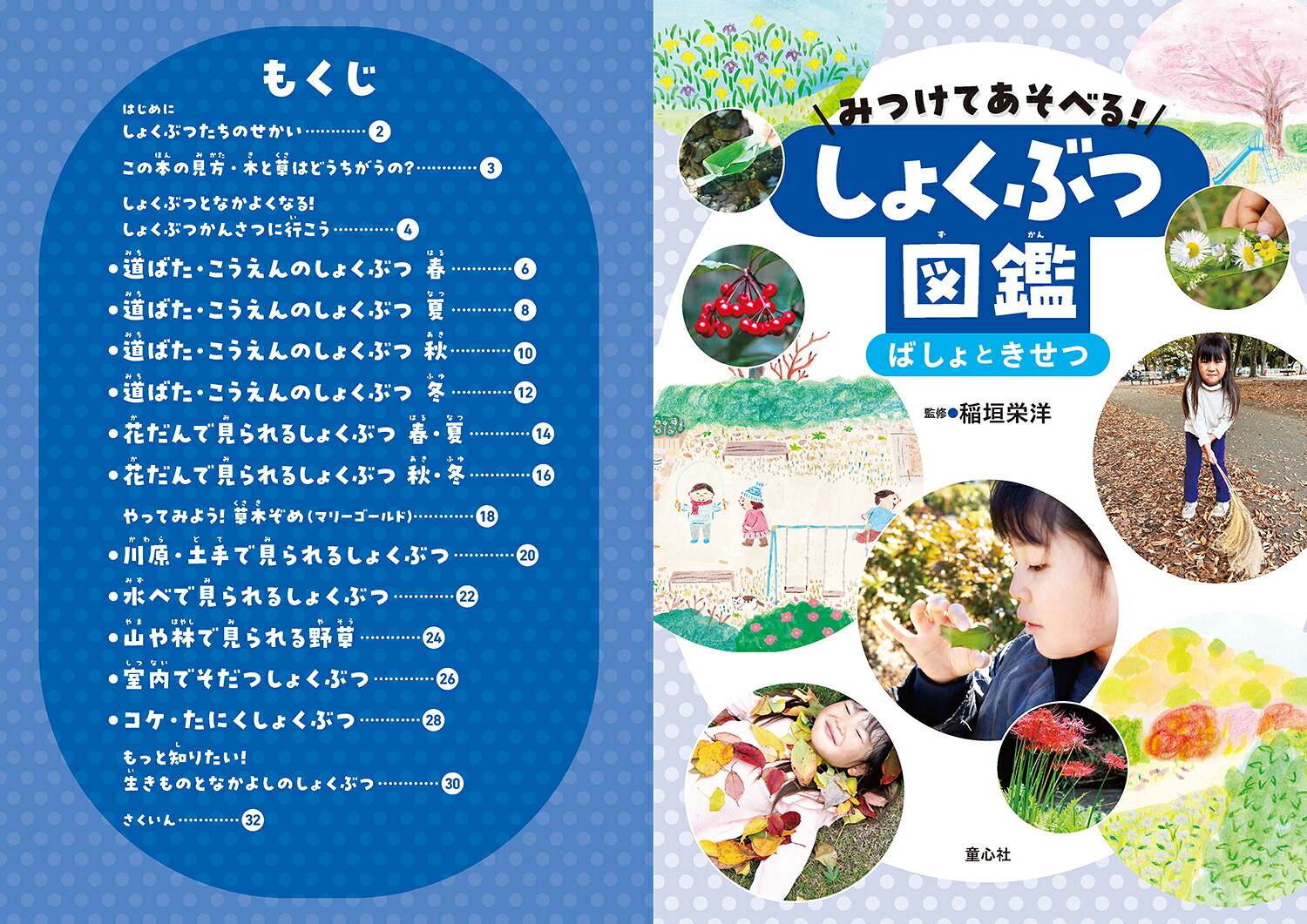 みつけてあそべる！しょくぶつ図鑑ばしょときせつ[稲垣栄洋]